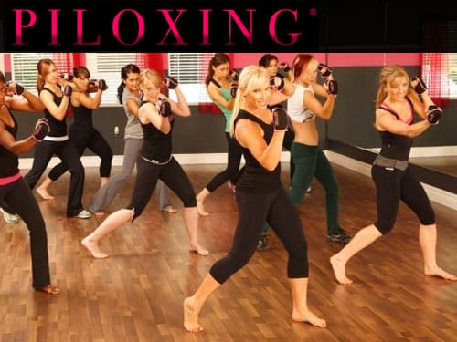 Piloxing, a training routine created for women. Photo by: exhilaratefitness.com 