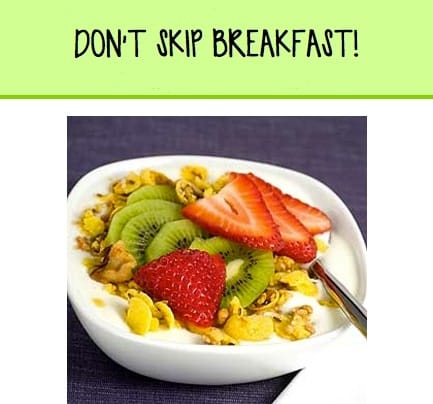 Eating breakfast to Lose weight? Does it Really Help? Photo by: http://www.weightlossexercisediet.com/