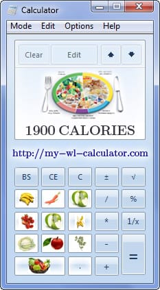 Weight Loss Calculator can help you lose weight by saying the reduction of calories required to achieve the desired weight. Photo by: my-wl-calculator.com