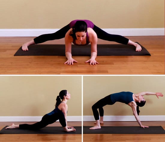 Vinyasa Yoga is a terrific way to warm your body, build strength, stamina and flexibility. Photo by: www.fitsugar.com