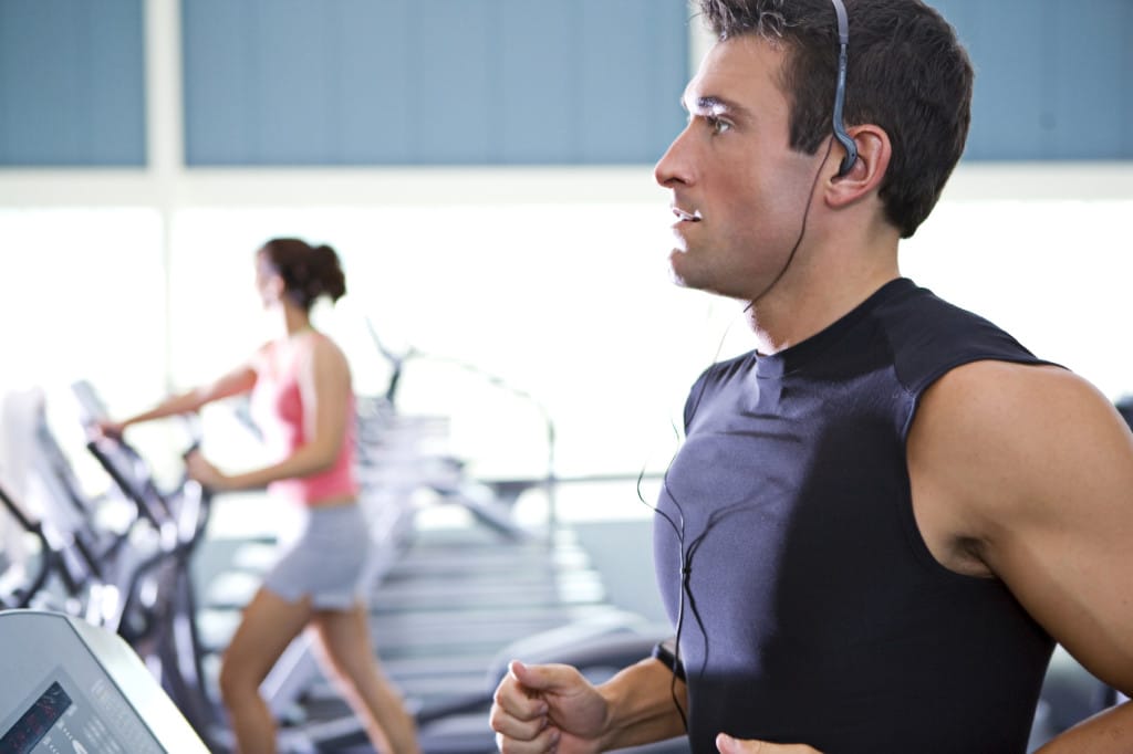 One way by which you'll be able to get over monotony during exercise is through listening to music when you workout.  Photo Credit: www.predatornutrition.com 