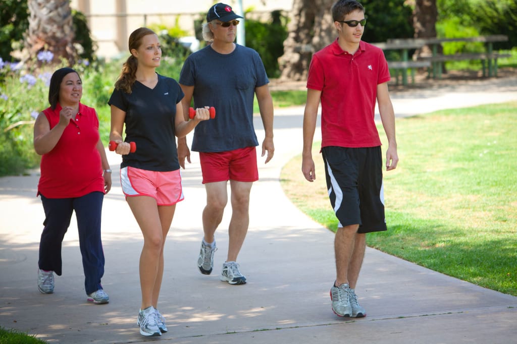 Walking has lots of benefits to your health and fitness. Photo Credit: www.appleathleticclub.com