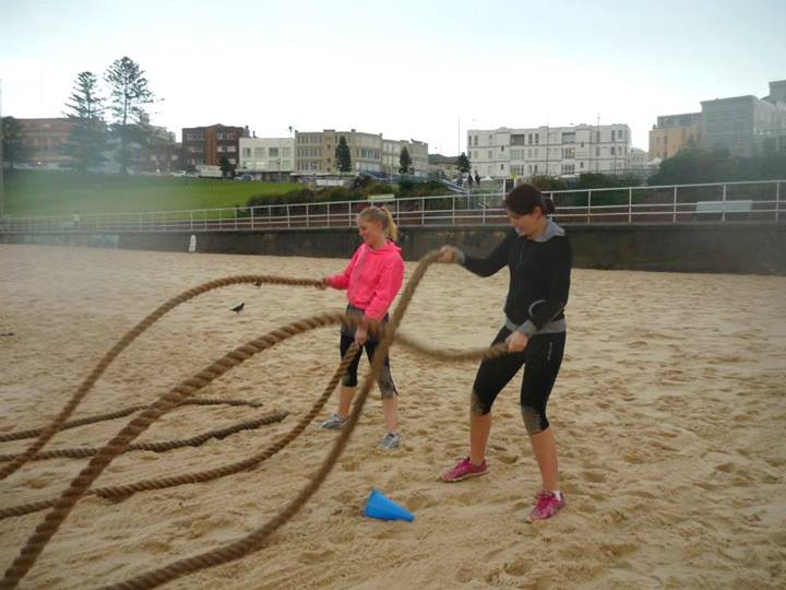 Battling Ropes Workouts at Boot Camp Sydney