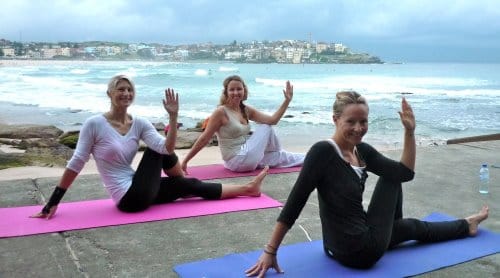 Yoga Class at Sydney Bootcamps