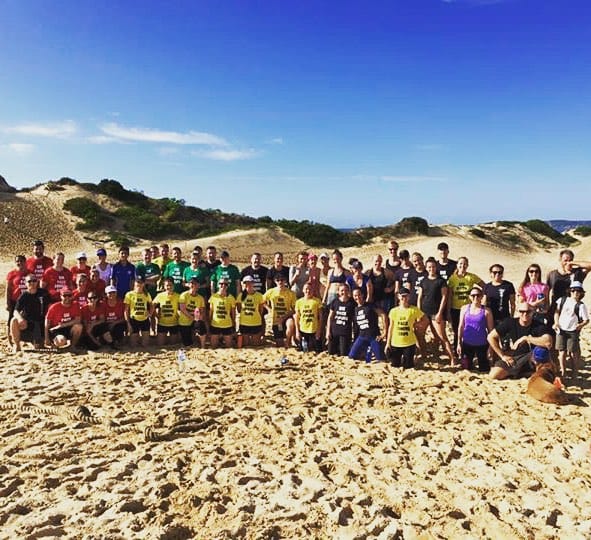 The DF Crew at the Dunes