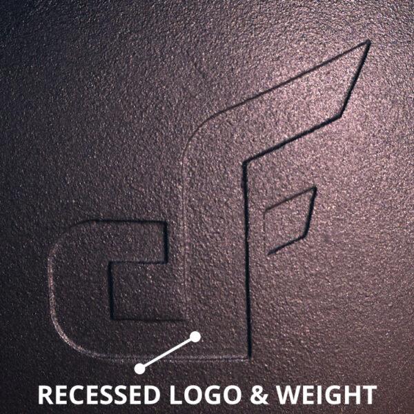 RECESSED LOGO WEIGHT​