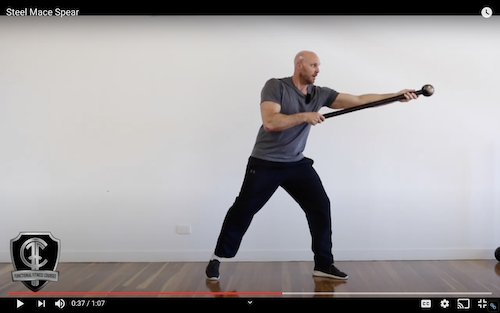 Steel Mace Spear Dangerously Fit Academy
