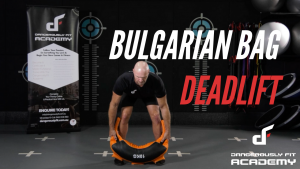 Bulgarian Bag Deadlift