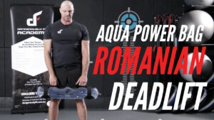Aqua Power Bag Romanian Deadlift
