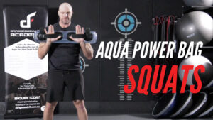 Aqua Power Bag Squats