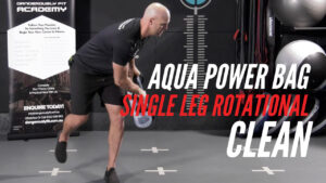 Aqua Power Bag Single Leg Rotational Clean