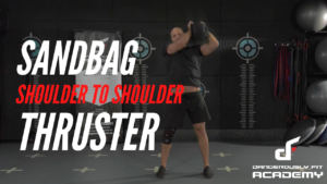 Sandbag Shoulder to Shoulder Thruster