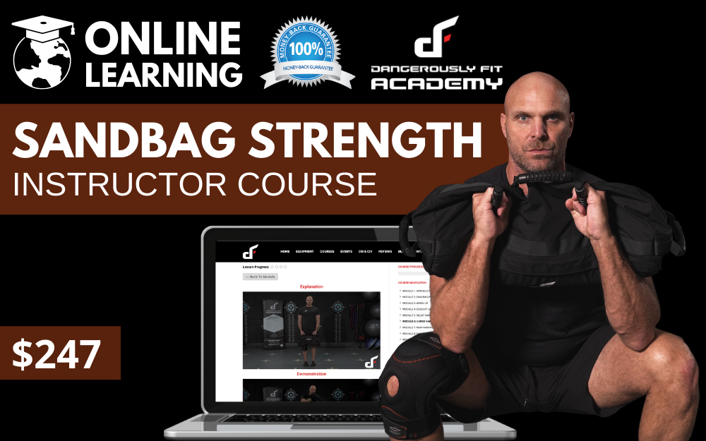 sandbag training course