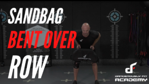 Sandbag Bent Over Row