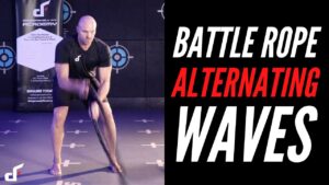 Battle Rope Alternating Waves