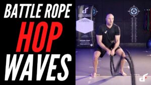 Battle Rope Hop Waves