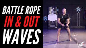 Battle Rope In & Out Waves