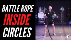Battle Rope Inside Circles