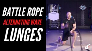 Battle Rope Lunge Waves
