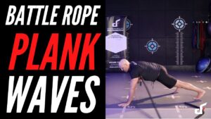 Battle Rope Plank Waves