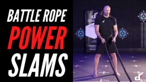 battle rope power slams