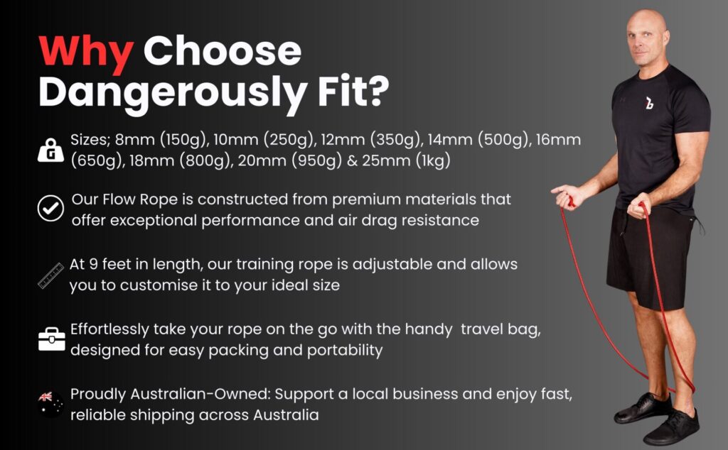 Flow Rope Australia - Heavy Exercise Jump Rope Workout