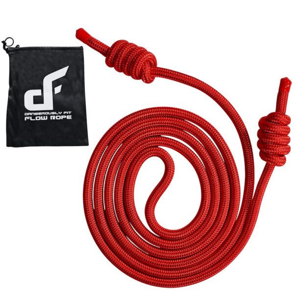 red - flow rope 10mm - 250g
