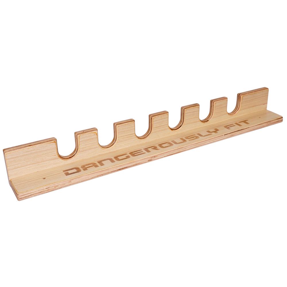 Indian Club Wall Rack - Light Clubbell Storage