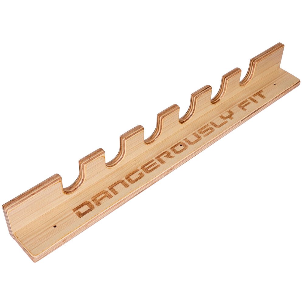 Indian Club Wall Rack - Light Clubbell Storage