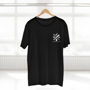 Men’s Ultimate Tee (Small White Print)