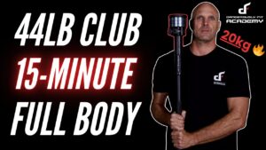 Heavy Two Handed Clubbell EMOM Workout