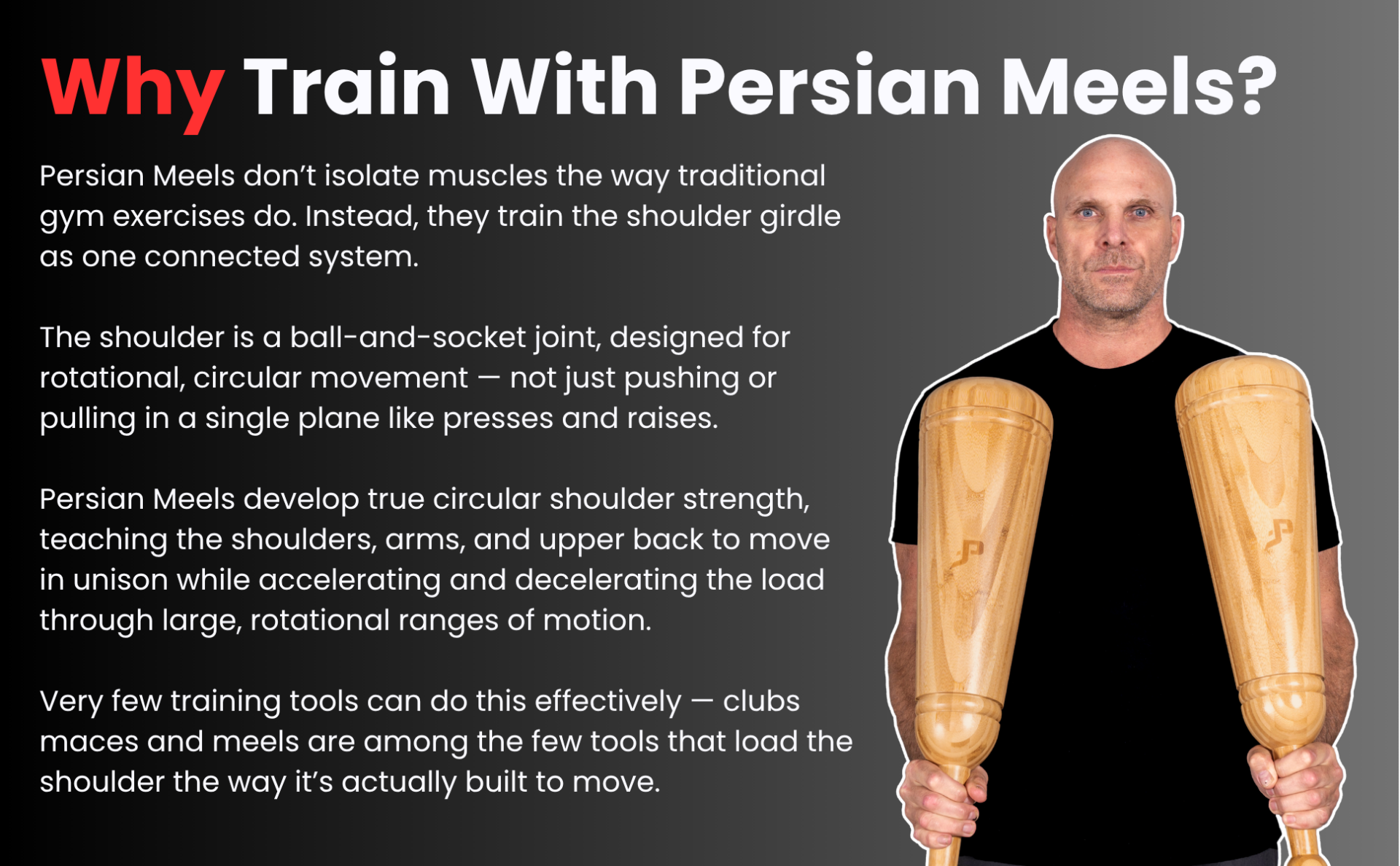 Why train with persian meels