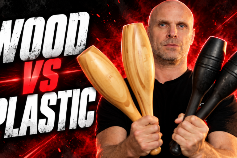 Wooden indian clubs v plastic indian clubs